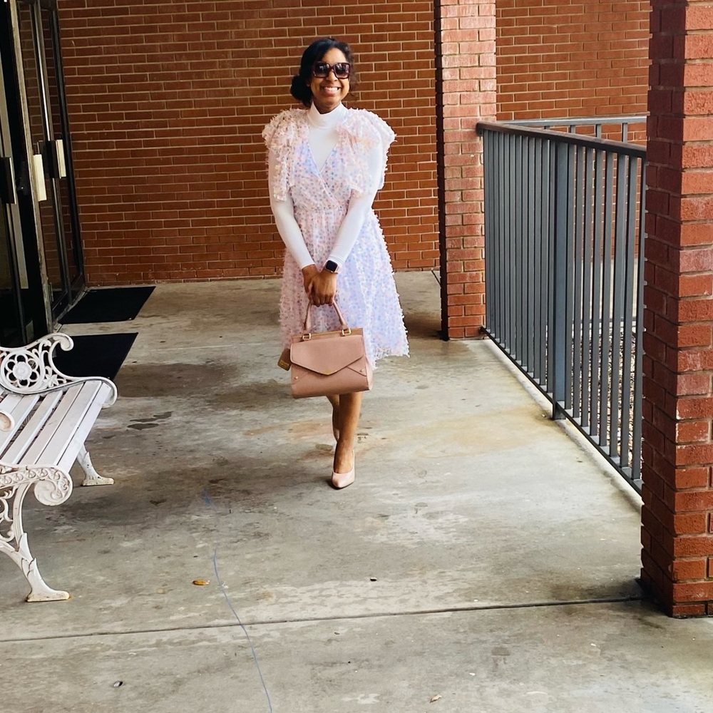 Halogen midi dress